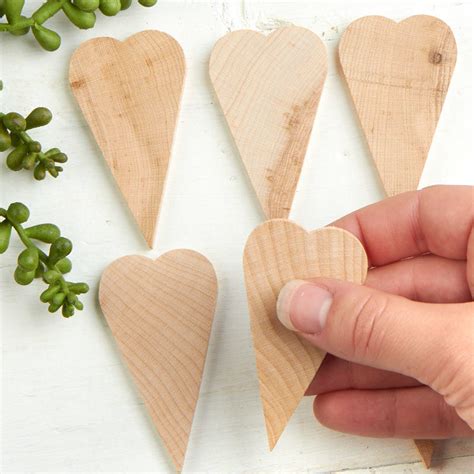 2-5/8" Unfinished Wood Heart Cutouts - All Wood Cutouts - Wood Crafts - Craft Supplies - Factory ...