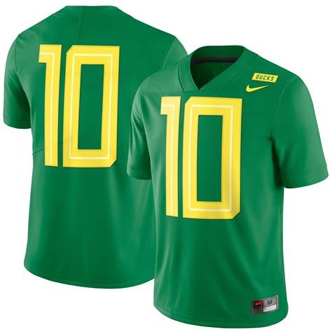 Oregon Ducks Nike 2018 Mighty Oregon Limited Football Jersey - Apple Green