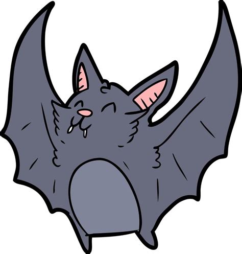 Cartoon cute halloween vampire bat 14035660 Vector Art at Vecteezy