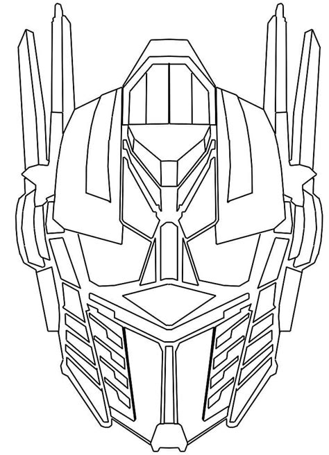 Optimus Prime Printable Image