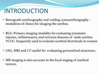 Antegrade & retrograde urethrogram | PPT