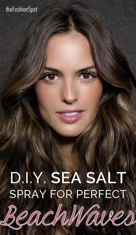 How to Use Sea Salt Spray to Style Your Hair - the Fashion Spot | Sea salt spray, Pretty ...