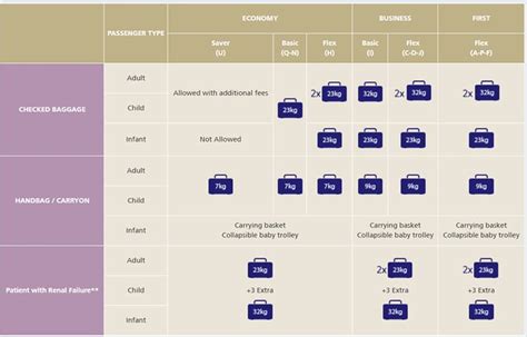 What is the Saudi Airlines Baggage Allowance limit? - Life in Saudi Arabia