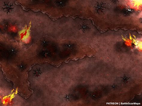 [Battlemap][32x24][2048x1536px][Avernus][Hell] Haruman's Hill Battle Map : r/FantasyMaps