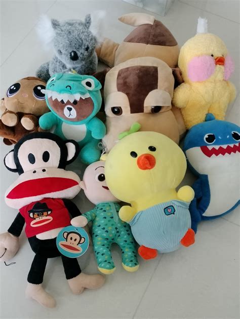 Assorted soft toys, Hobbies & Toys, Toys & Games on Carousell