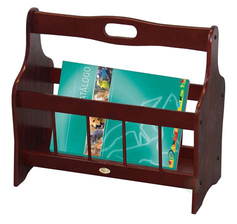 Classic Wooden Magazine Rack - Walmart.com