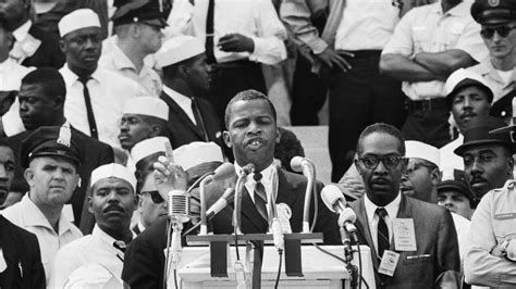 John Lewis and the March on Washington speech he never gave - Vox