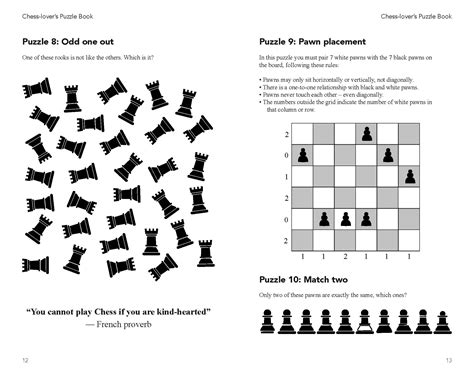 The Chess Lover's Puzzle Book by Roland Hall | Quarto At A Glance | The ...