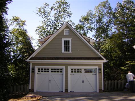 Traditional 2-Car Garage with Loft - Traditional - Garage - Richmond ...