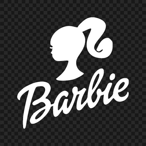 Download HD Barbie White Logo PNG | Citypng