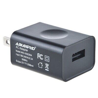 US Plug 5V 2A USB Port Wall Charger 5 Volt 2 Amp AC-DC Power Adapter Converter | eBay