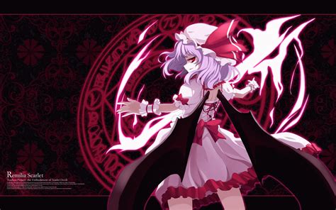 Remilia Scarlet Touhou Gif wallpaper | Animations | Pinterest | Scarlet, Wallpaper and Animation