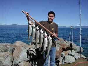 Fishing at Lake Tahoe