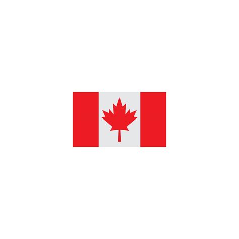 Canada flag logo 10811636 Vector Art at Vecteezy