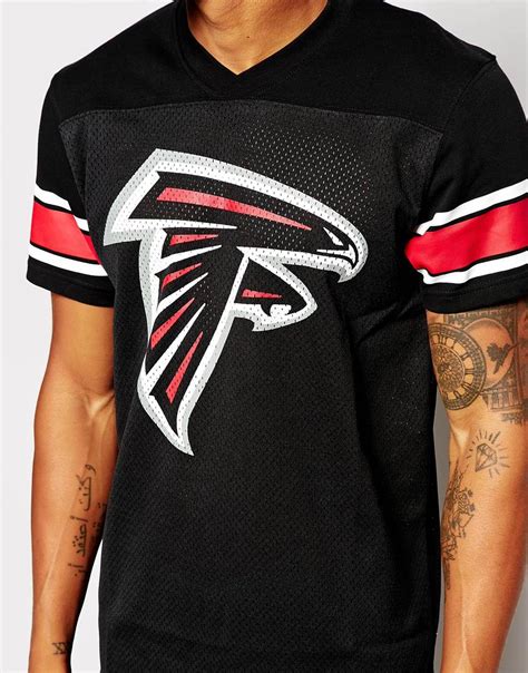 New era Nfl Atlanta Falcons Supporters Jersey in Black for Men | Lyst