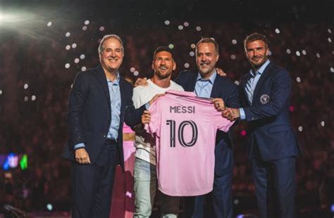 America's number 10' Lionel Messi 'unveiled' at Inter Miami