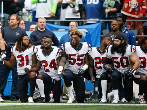 The contrasting fortunes of two Houston Texans show why players can't soundly protest against ...