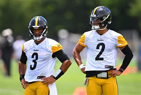 Steelers News: QB Battle Between Russell Wilson and Justin Fields Very Much Alive - Newsweek