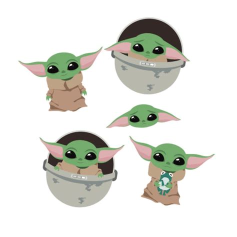 These Baby Yoda Stickers Will Make Your Planner Even More Adorable ...