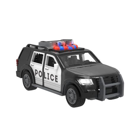 Toy To Enjoy Friction Powered Police Car With Light Sounds – Heavy Duty ...