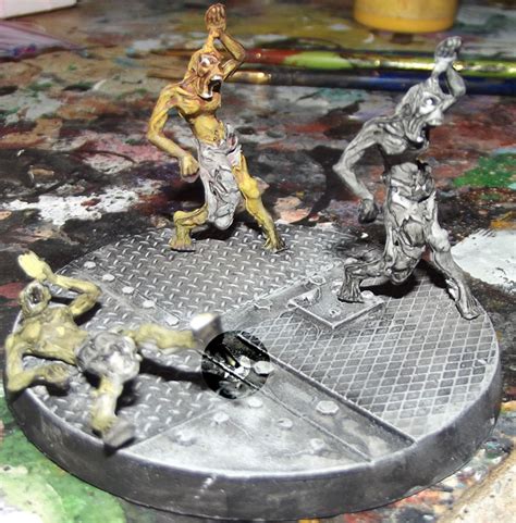 77014 Zombie Horde Base (WiP) - Works in Progress: Painting - Reaper ...