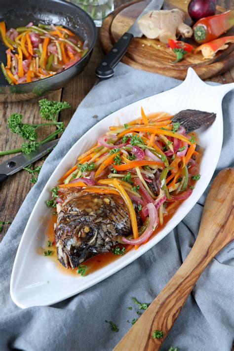 Escabeche- Filipino Sweet & Sour Fish