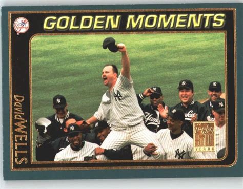 2001 Topps #789 David Wells GM - Chicago White Sox (Golden Moments ...