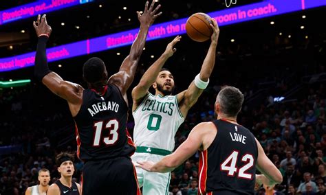 PHOTOS – Boston vs Miami: Celtics outlast determined Heat, win 119-111