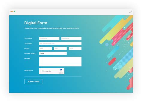 Digital Form Creator | Build Secure Paperless Forms