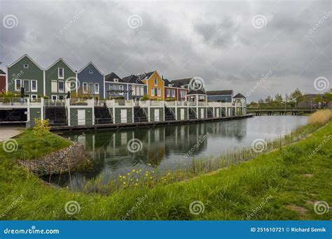 Modern Residential Architecture in Houten, the Netherlands Stock Image ...