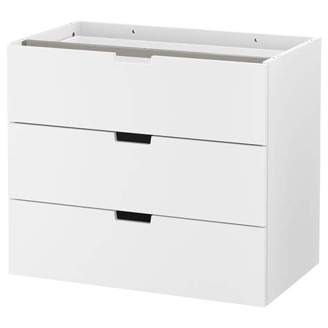 NORDLI Modular chest of 3 drawers - white - IKEA