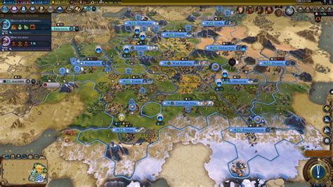 My 13 city Mayan Empire (12 cities within 6 tiles of capitol) : r/civ