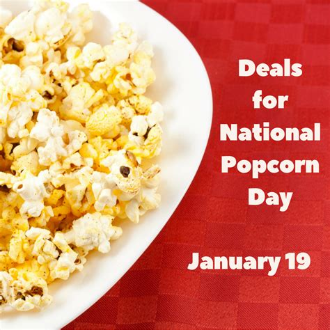 National Popcorn Day Deals & Ideas for January 19, 2024 #NationalPopcornDay