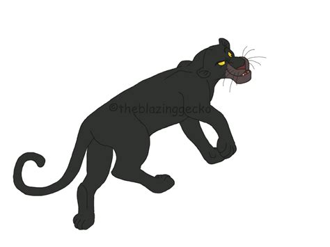 Bagheera Baloo The Jungle Book Black panther Kaa - the jungle book png download - 960*720 - Free ...