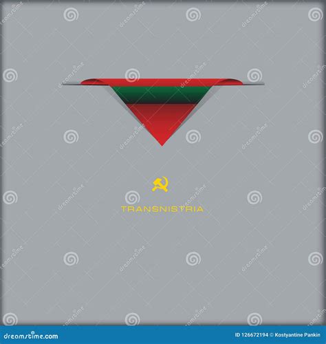 National flag Transnistria stock vector. Illustration of state - 126672194