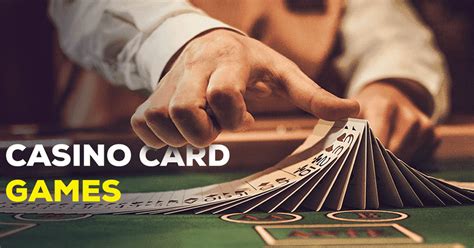 Casino Card Games - Popular Casino Games List