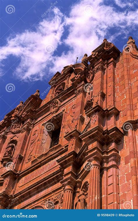 Cathedral- Zacatecas, Mexico Stock Image - Image of exterior, column ...