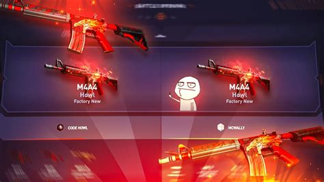 FACTORY NEW M4A4 HOWL - YouTube