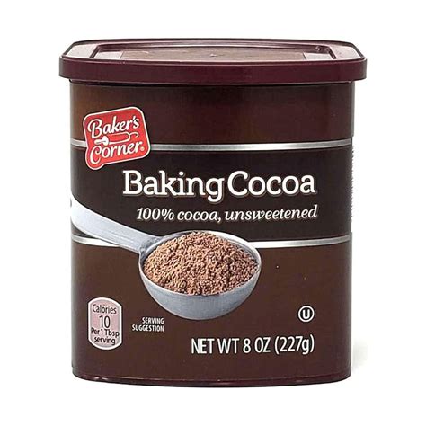 Corner All-Purpose 100% Baking Cocoa Powder, Unsweetened - 8 Oz. - Walmart.com