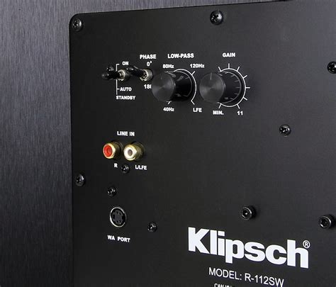 Klipsch R-112SW | Hifi-Wiki