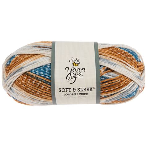 Yarn Bee Soft & Sleek Print Yarn | Hobby Lobby | 2196236