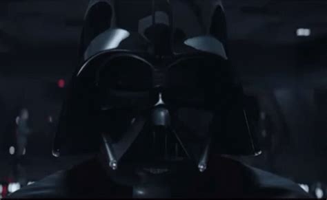 darth vader from star wars in the dark