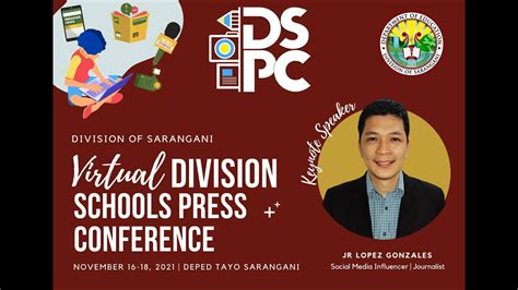 Who is Sir JR? DSPC 2021 - Journalist JR Lopez Gonzales Keynote Speech - YouTube