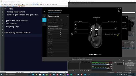 Logitech G Hub using onboard profiles - YouTube