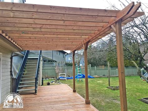 Decks.com. Ground Level Deck & Pergola - Picture 7063