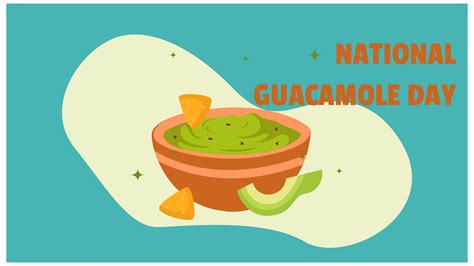 National Guacamole Day Image Background in PSD, Illustrator, PDF, SVG, JPG, EPS, PNG - Download ...