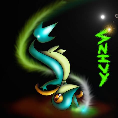 Shiny Snivy by Torterria on DeviantArt