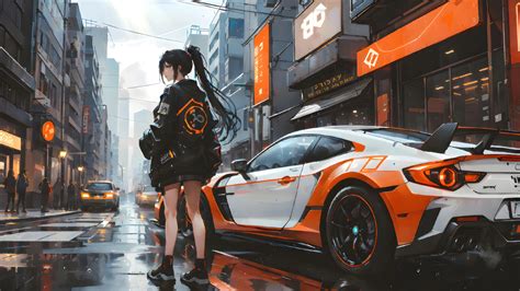 Anime Car Girl Wallpapers Wallpaper Cave - vrogue.co