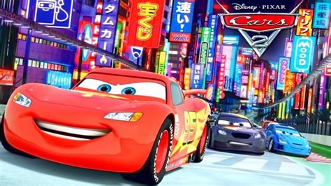 Cartoon Cars Lightning Mcqueen Cars Racing Tow Mater - Cars Mcqueen ...