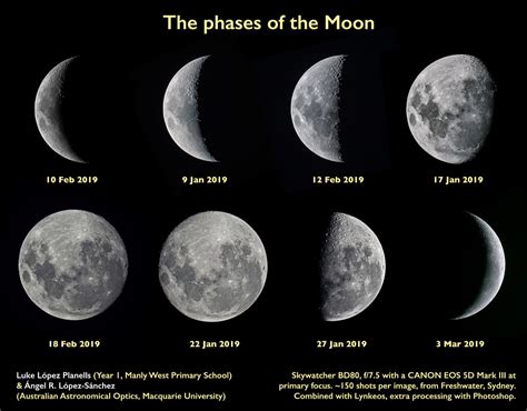 Different Types Of Moon Phases Moon Phases | Images and Photos finder